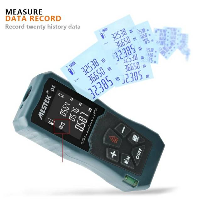 Mestek D5 Laser Mesure 40 M laser  Distance Meter Laser Rangefinder Rangefinder Medidor Trena Laser