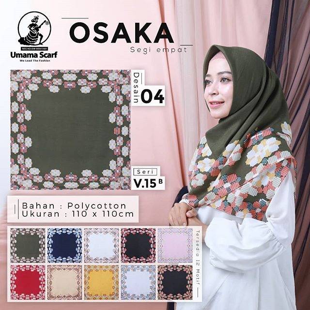 JILBAB MOTIF UMAMA,HIJAB UMAMA OSAKA,HIJAB S4 UMAMA