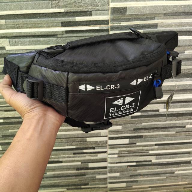 Tas waist bag / waistbag crossbody pinggang El cr3 distro murah