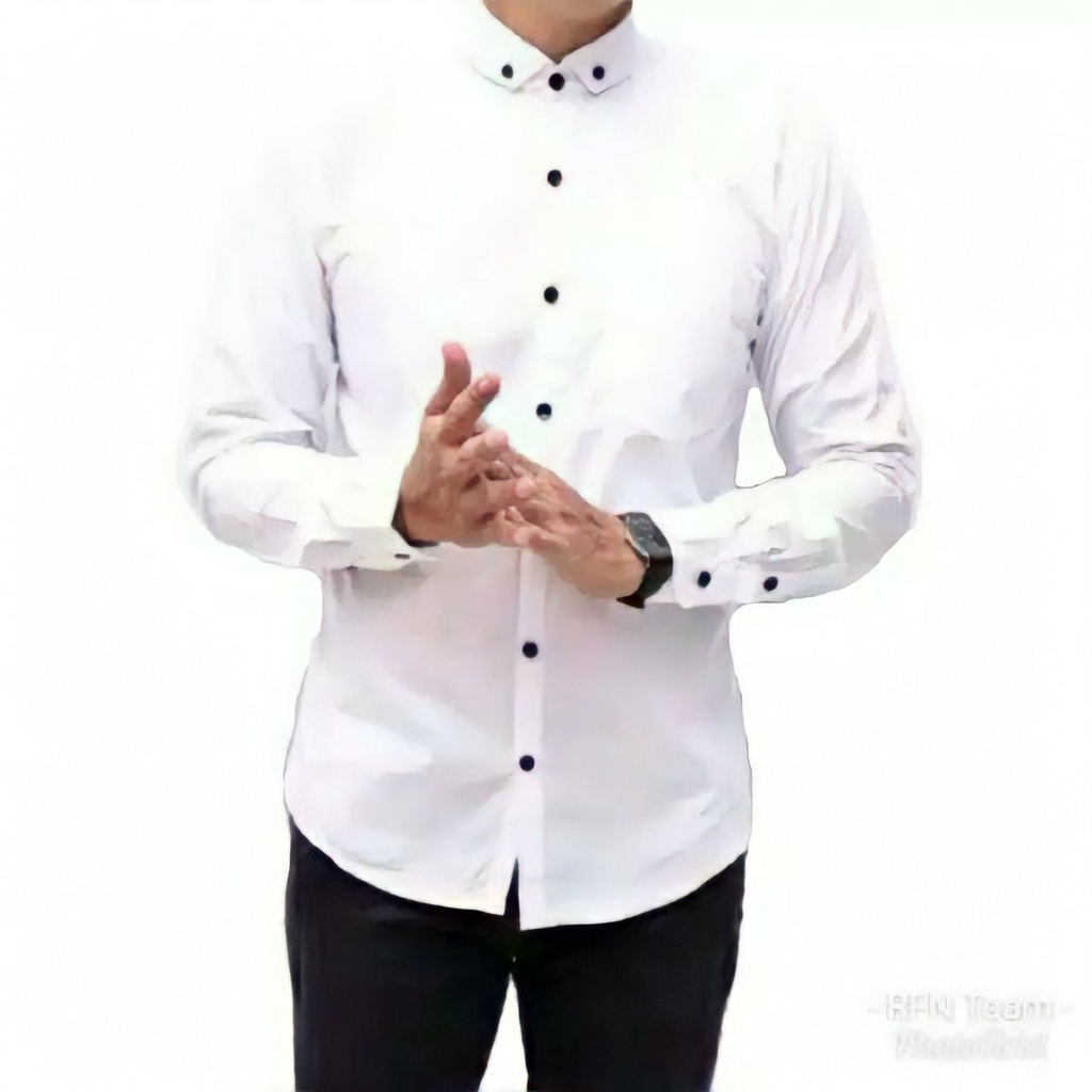 Baju Hem Kemeja Pria Cowok Lengan Panjang Slimfit White Simple putih Warna Laris Polos Distro Grosir Murah Kemeja putih lengan panjang kemeja pria putih lengan panjang kemeja polos putih lengan panjang kemeja putih kerja Kemeja putih kantor terlaris