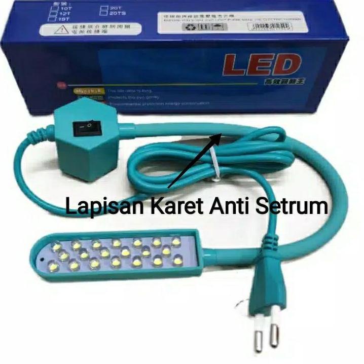 Viral @NEW#m-9.☛ TerMurah:Lampu LED mesin jahit 20titik+30titik+10titik pakai colokan.HJ.33 ⭐trims