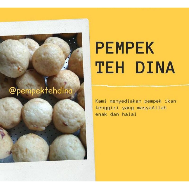 

Pempek Ikan Tenggiri Asli