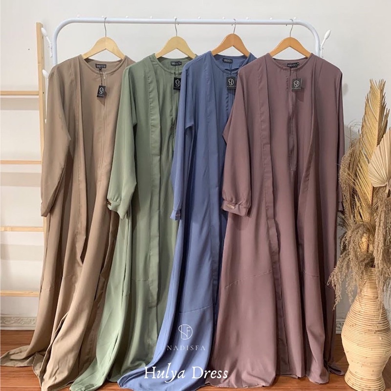 HULYA DRESS POLOS ABAYA