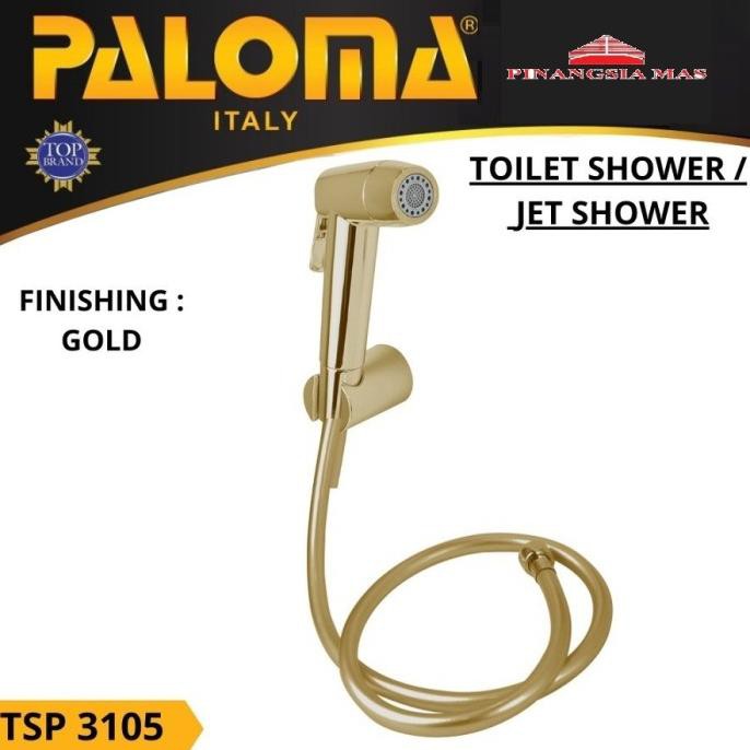 PALOMA TSP 3105 JET SHOWER TOILET / JET WASHER JET SHOWER GOLD MURAH