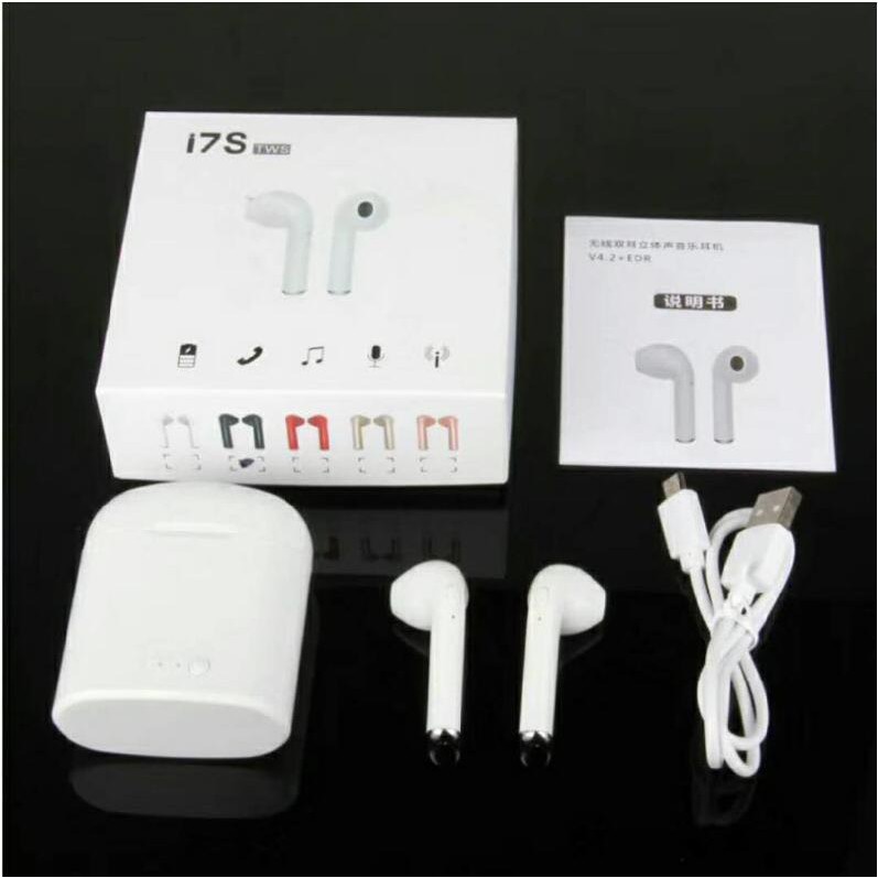 Headset Wireless Inpods I7s Handsfree Earphone Bluetooth