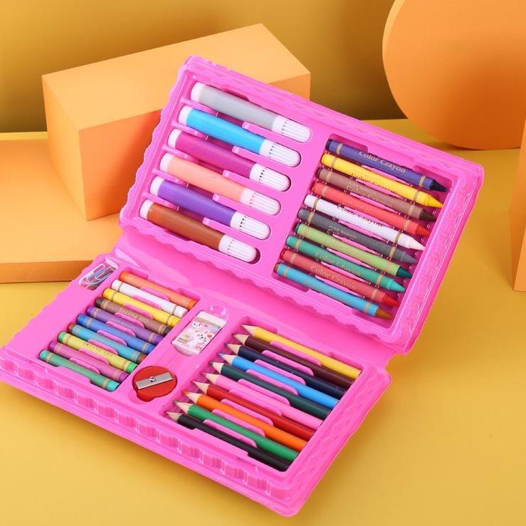 

231♩ Edufuntoys 42pcs COLOR PENSIL SET - Alat Seni Lukis Mewarnai Menggambar Pensil Krayon Kado Anak Ulang Tahun Colouring Kid Set Mewah
