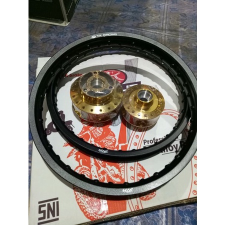 Readyy  velg TK JAPAN EXEL set satria fu  Stok limited