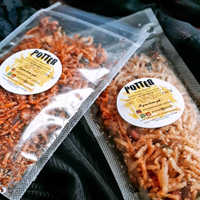 

Paket POTTER si Kentang Penganten / kentang mustofa / kentang teri uk 100 GR