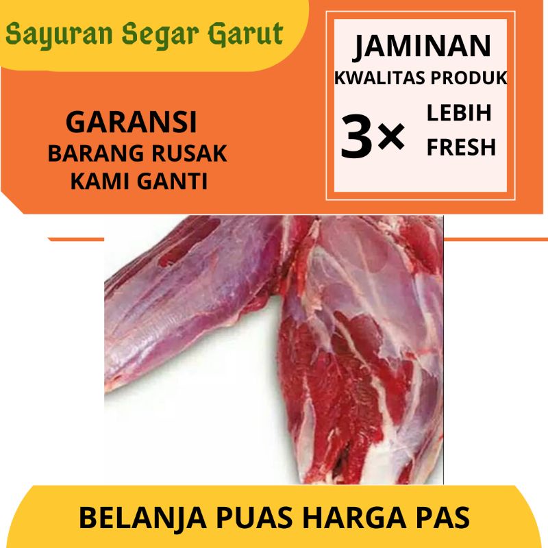 

Daging Sengkel/Daging Sapi Lokal/Fresh food by Sayuran Segar Garut 250gr
