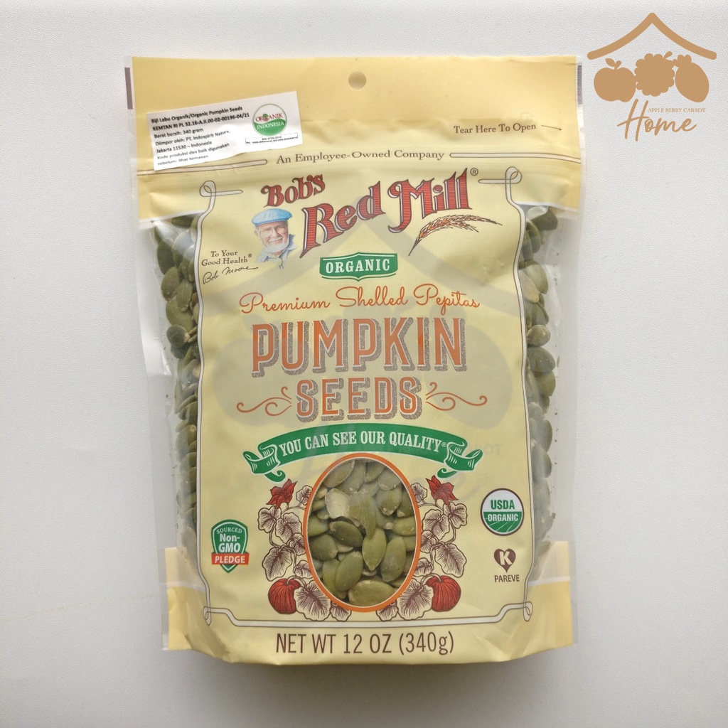 

Bob Red Mill Organic Pumpkin Seeds 12 oz 340gr Seed 340 gr bobs s 12oz