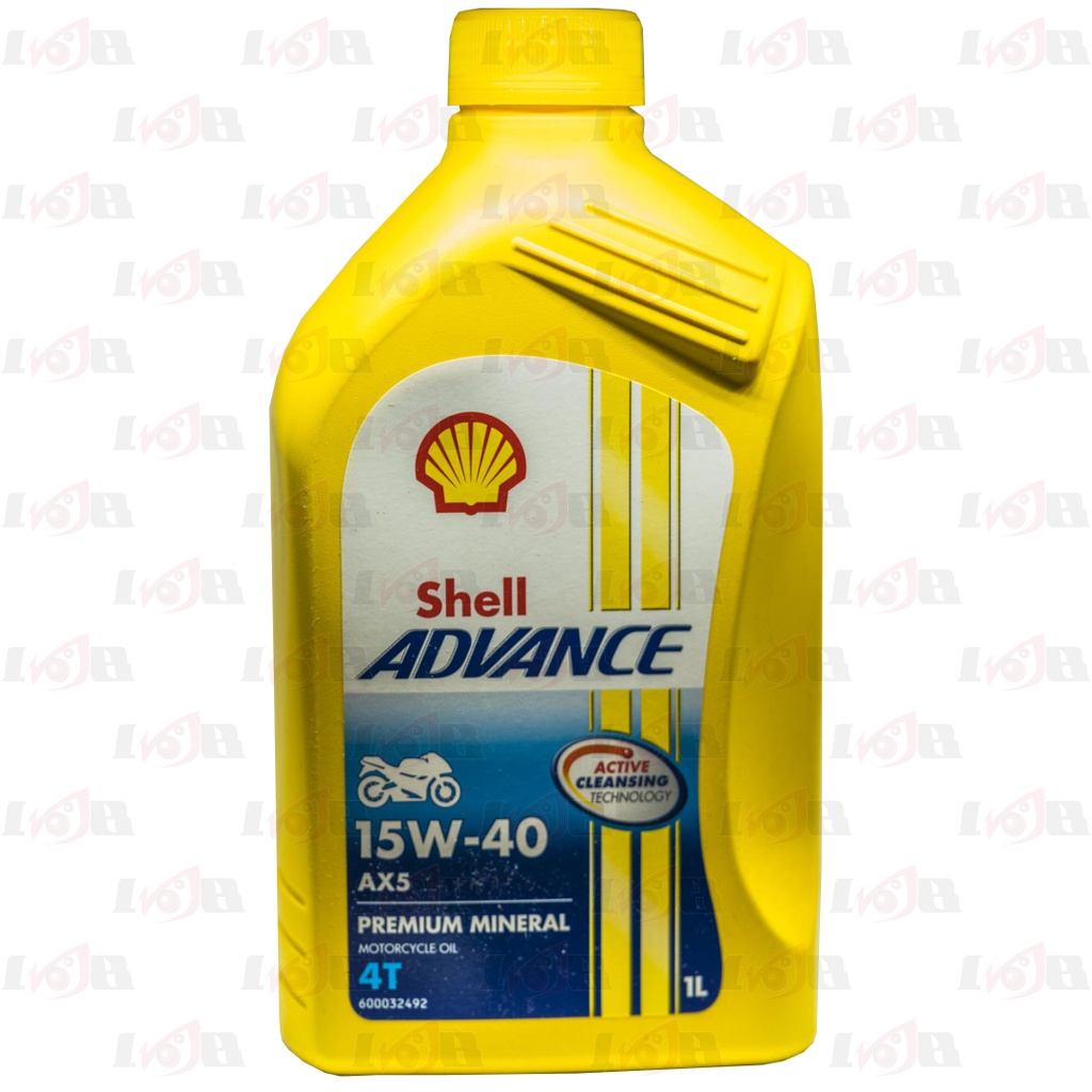 Oli Shell Advance AX5 15w40 Motor Sport 1 liter Premium Mineral