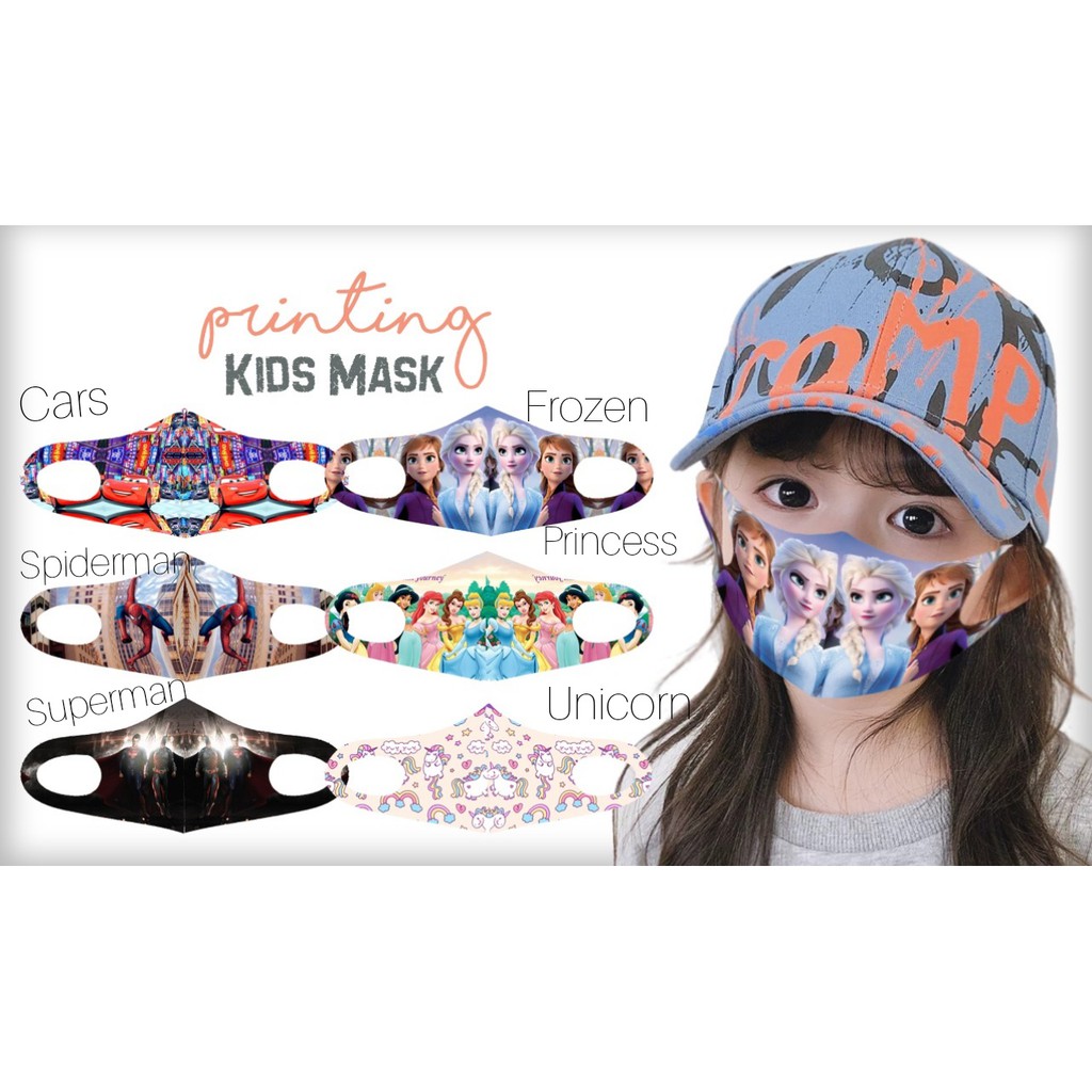 MASKER SCUBA ANAK / MASKER SCUBA MOTIF KARAKTER / MASKER ANAK KEKINIAN