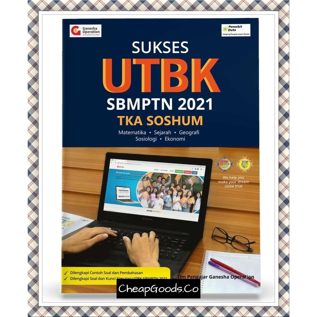 Jual Buku Sukses Utbk Sbmptn 2021 Tka Soshum Ganesha Operation Go