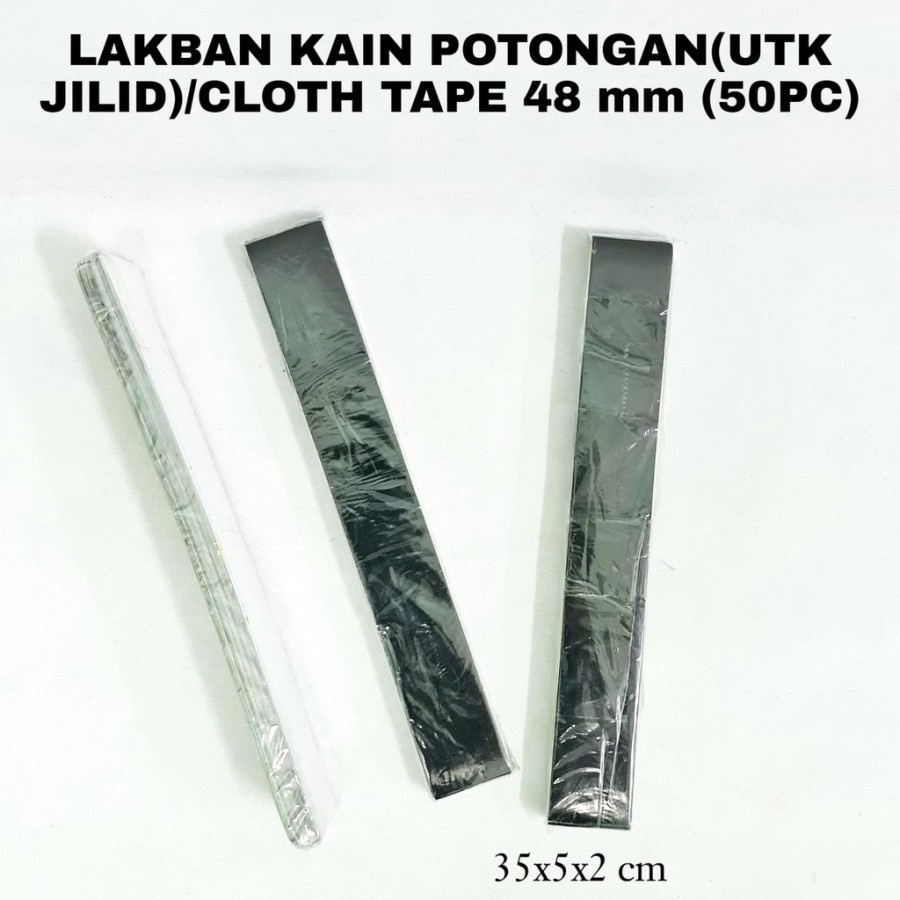 

HD Lakban Kain Potongan Untuk Menjilid Buku dan Kertas/Cloth Tape