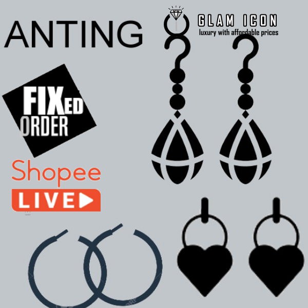 Anting Fix Order Shopee Live Glamicon