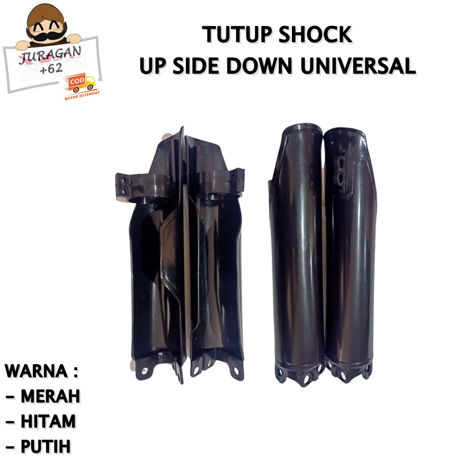 TUTUP SHOCK CRF  UP SIDE DOWN SHOCKBREAKER UNIVERSAL