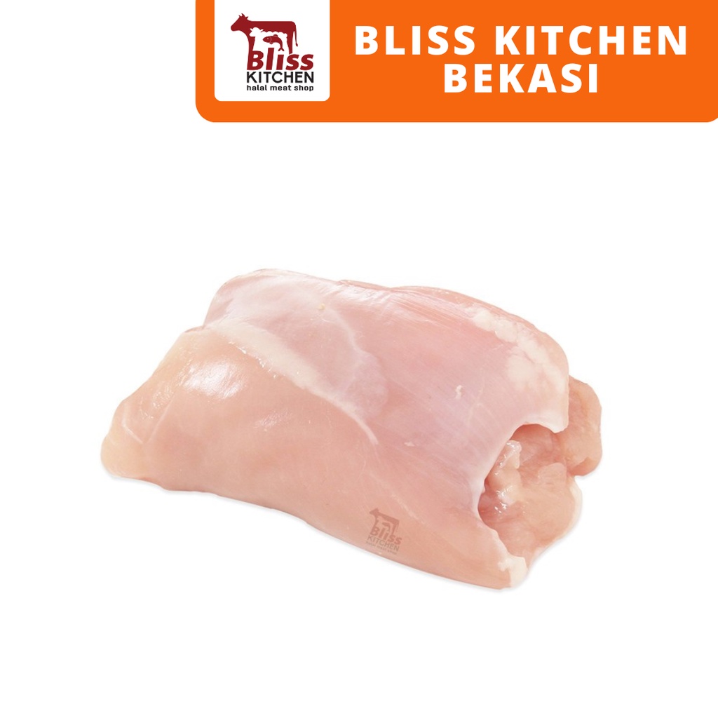 

Boneless Chicken Leg Skinless / Paha Ayam Fillet Tanpa Kulit 1kg