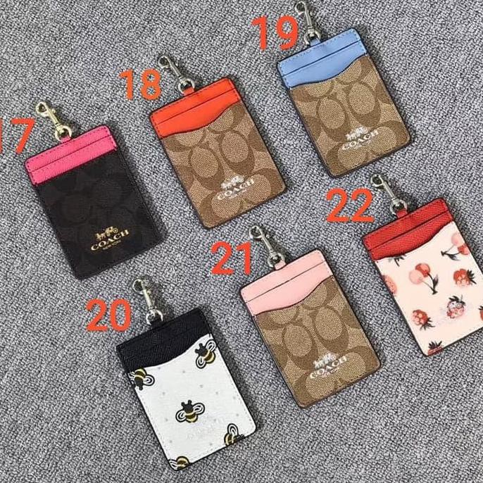 

COACH CARD HOLDER / COACH LANYARD ID / COACH ID CARD / DOMPET COACH