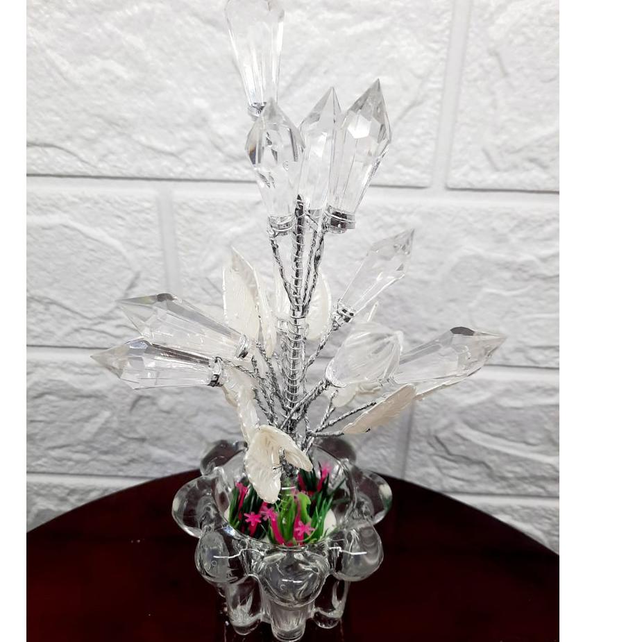 ☑ bunga akrilik model kristal ➪