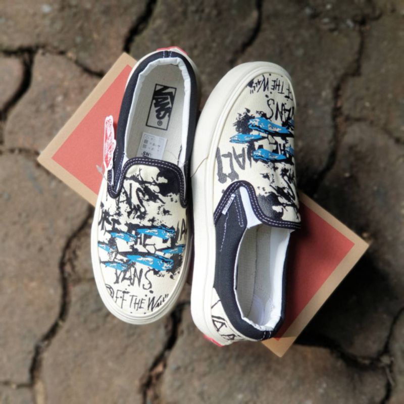 SEPATU KLASIK CASUAL VANS SLIP ON SIZE 36-44