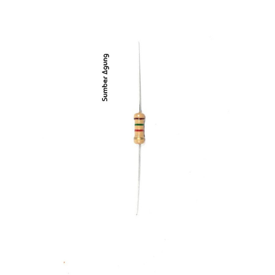 Resistor 1K5 1500 Ohm 1500Ohm Berkualitas Bagus