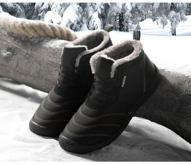 Sepatu Boots Pria Musim Dingin / Winter Snow Boots 07