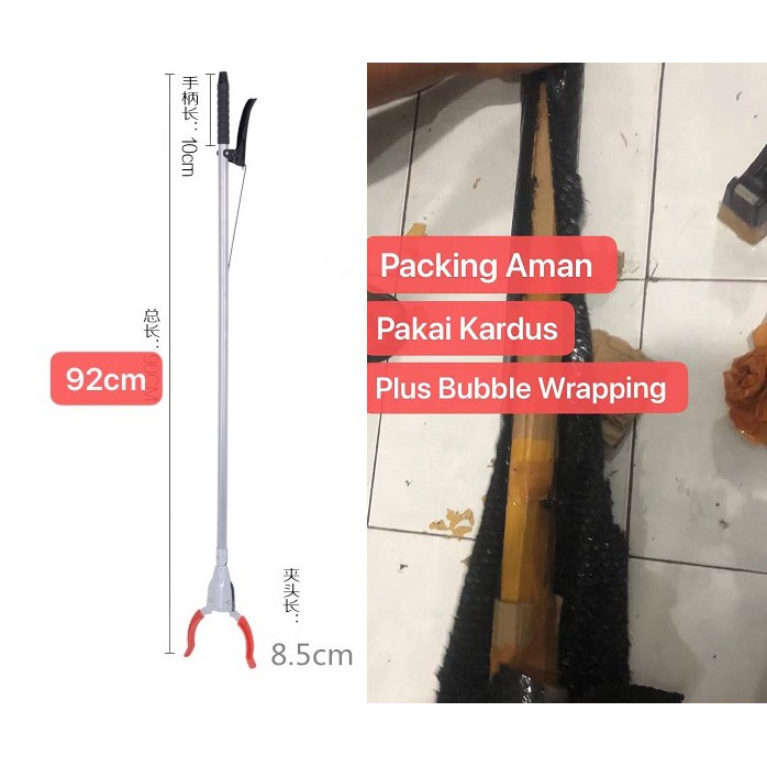 PCK-02 Penjepit Pick Up Tool Tongkat Kait Barang Pickup Jepitan Barang Penjepit Sampah Serba Guna