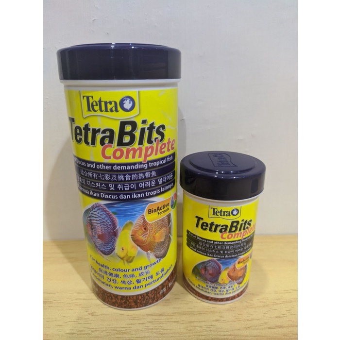 Pelet Ikan Hias Tetra Bits Complete 30Gr &amp; 93Gr Makanan Ikan Hias Discuss Ikan Tropis