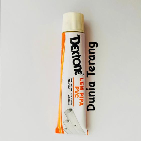 Lem Pipa Pvc DEXTONE - Lem Paralon Tube 40gr - Lem PVC Lem Fitting Lem Pipa Plastik Lem Pralon