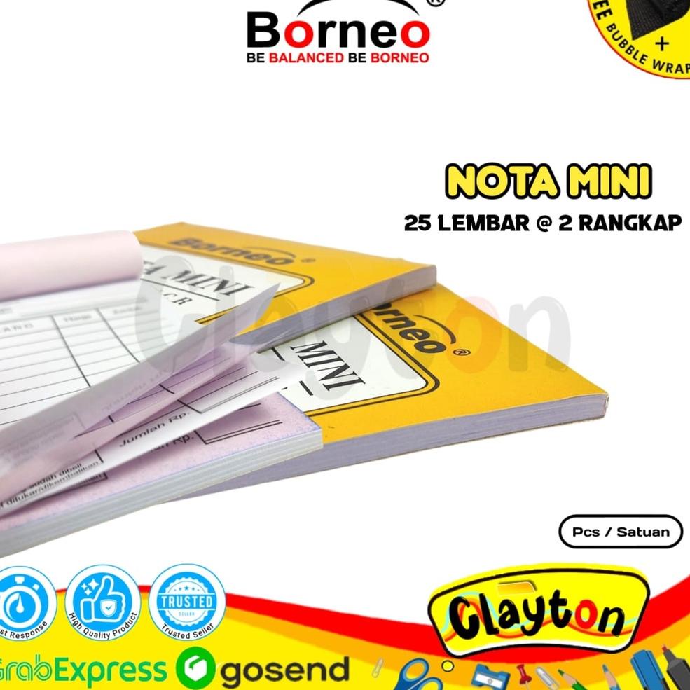 

TOP PRODUCT Buku Nota Kontan Borneo Kecil 2 Ply NCR / Nota Kontan 2 Rangkap Kecil / Nota Kontan Mini ❄ 888