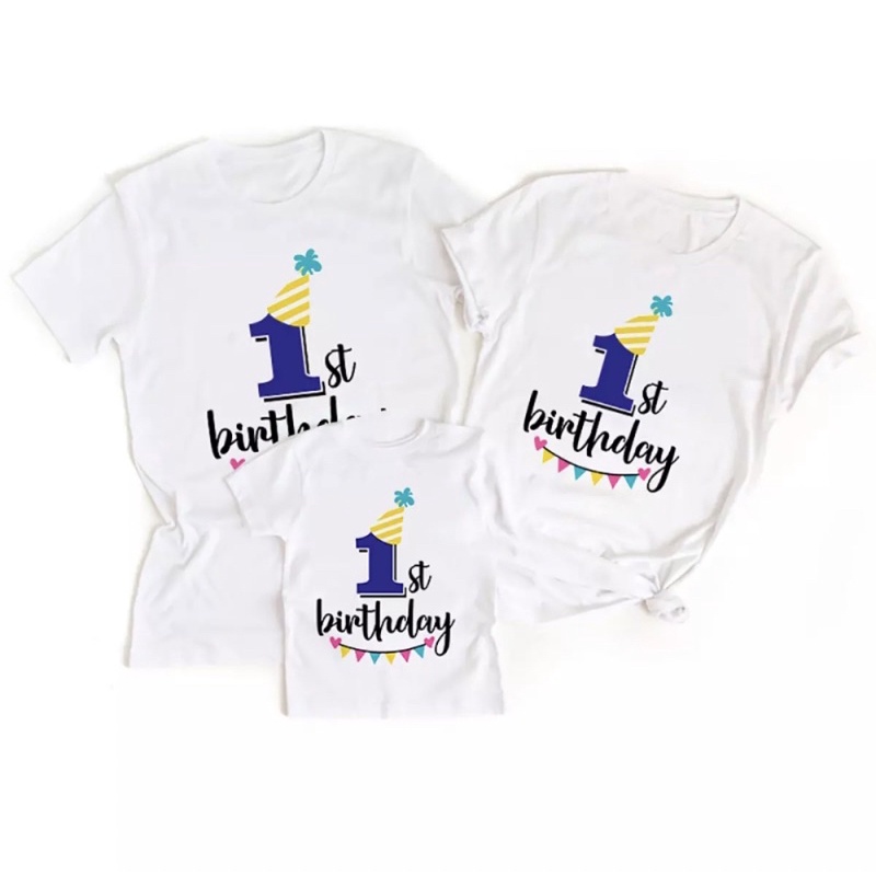Kaos Couple/Keluarga - ULTAH/BIRTHDAY - T-Shirt S/M/L/XL/XXL BIG SIZE Jumbo-2