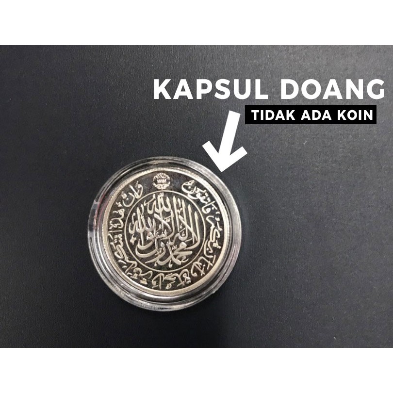 Kapsul Untuk Koin Dirham Bintan & Tanjungpura