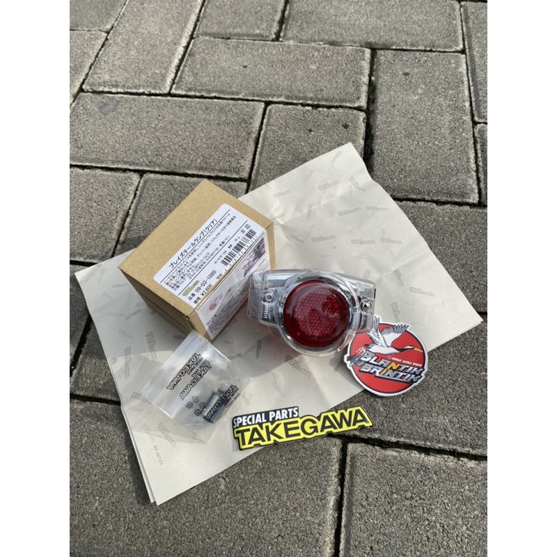 stoplamp takegawa dream 50 honda original day lampu takegawa import stoplamp takegawa smoke bening