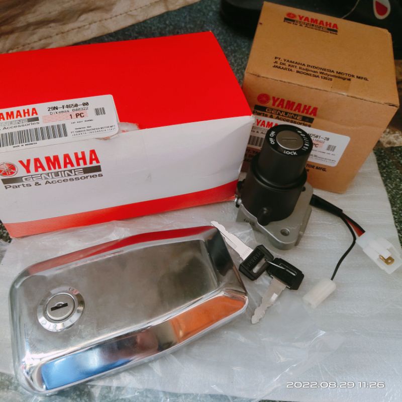 Kunci kontak yamaha rx king set kunci tangki original
