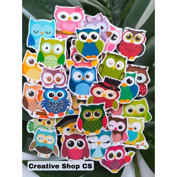 

(ISI 10 STIKER ) STICKER OWL / STIKER BURUNG HANTU LUCU / STIKER KARTUN / STICKER AESTHETIC / STIKER TUMBLR / STIKER LUCU / STIKER CUTE / STIKER GLOSSY