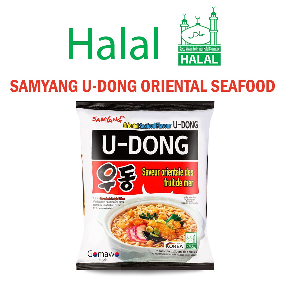 

MIE SAMYANG U-DONG ORIENTAL SEAFOOD FLAVOUR HALAL