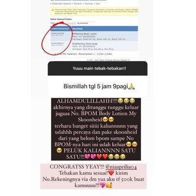 ☋ [] MY SKOONHEID - BODY EXTRA WHITENING NIGHT & DAY ☼