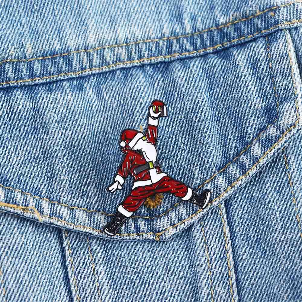 Mxbeauty Lucu Bros Hadiah Untuk Wanita Pria Kartun Kerah Bros Spider Travel Commemorative Lapel Pin Enamel Pin