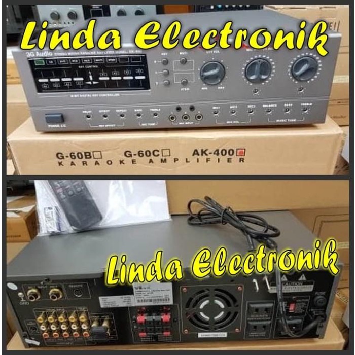 Amplifier Karaoke 3G AUDIO Ak 400 ORYGINAL 3g Audio Ak400