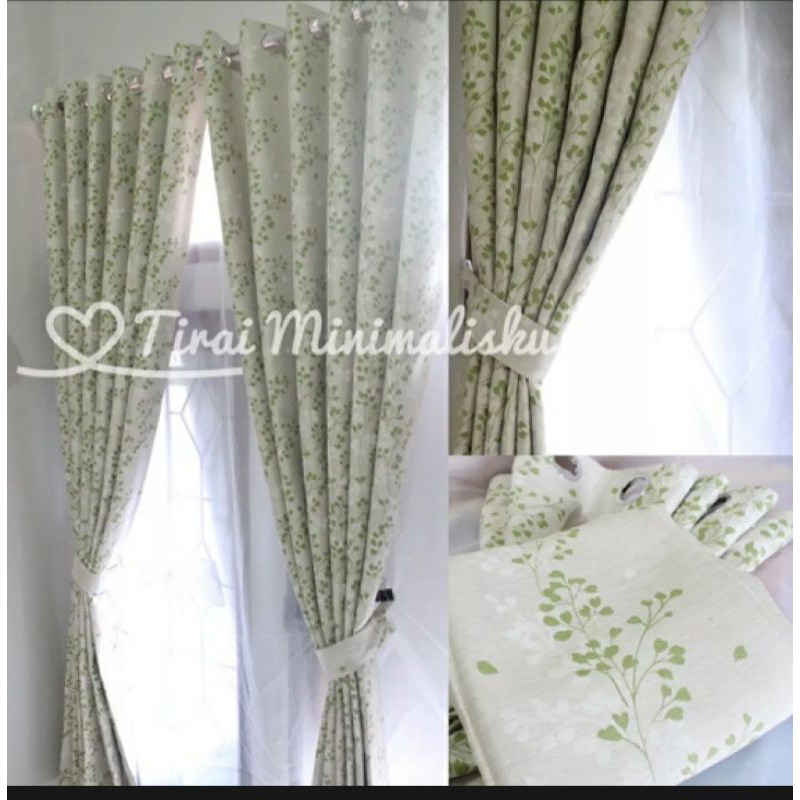 GORDEN JENDELA MINIMALIS MODEL SMOCKRING