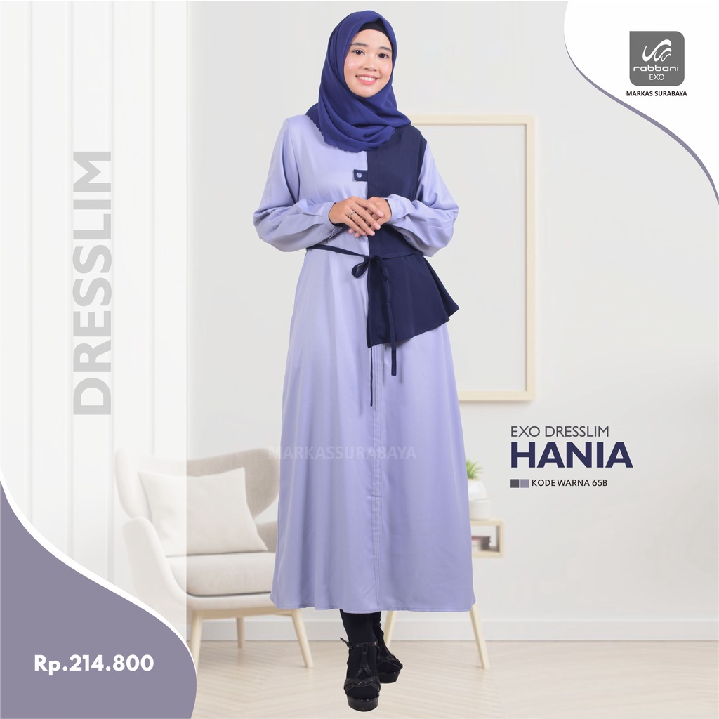 GAMIS MURAH EXO HANIA RABBANI ORI