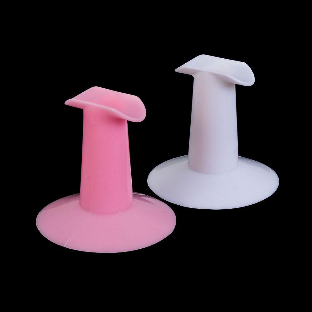 R-flower 2Pcs Nail Art Finger Stand Perawatan Kuku DIY Support Holder Manicure supplies Painting Finger Rest