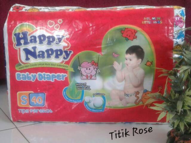 Happy Nappy Smart Pants Size S 40 M 34 L 30 Xl 26 Happy Nappy Tipe Perekat S40 Shopee Indonesia