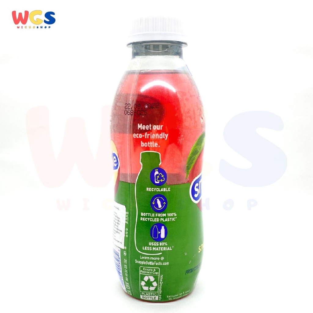 Juice All Natural Snapple Apple USA 473 ml