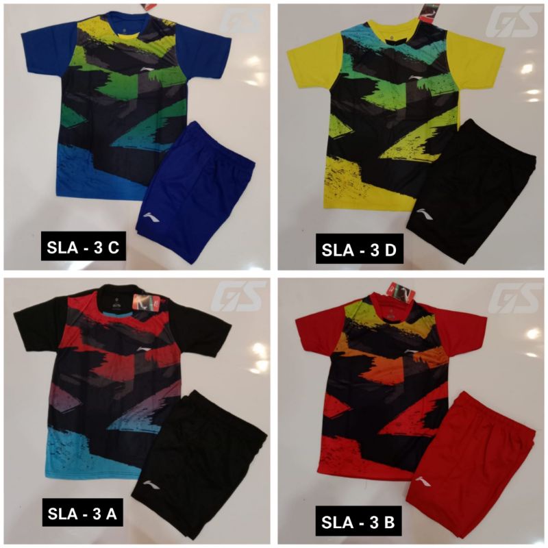 Setelan Baju Celana Jersey Badminton Anak - Jersey Olahraga Anak