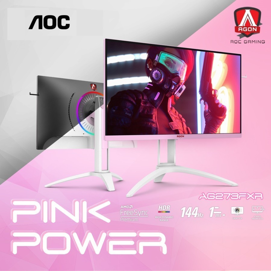Monitor LED Gaming AOC AGON AG273FXR 27&quot; IPS 1080P 144hz 1ms