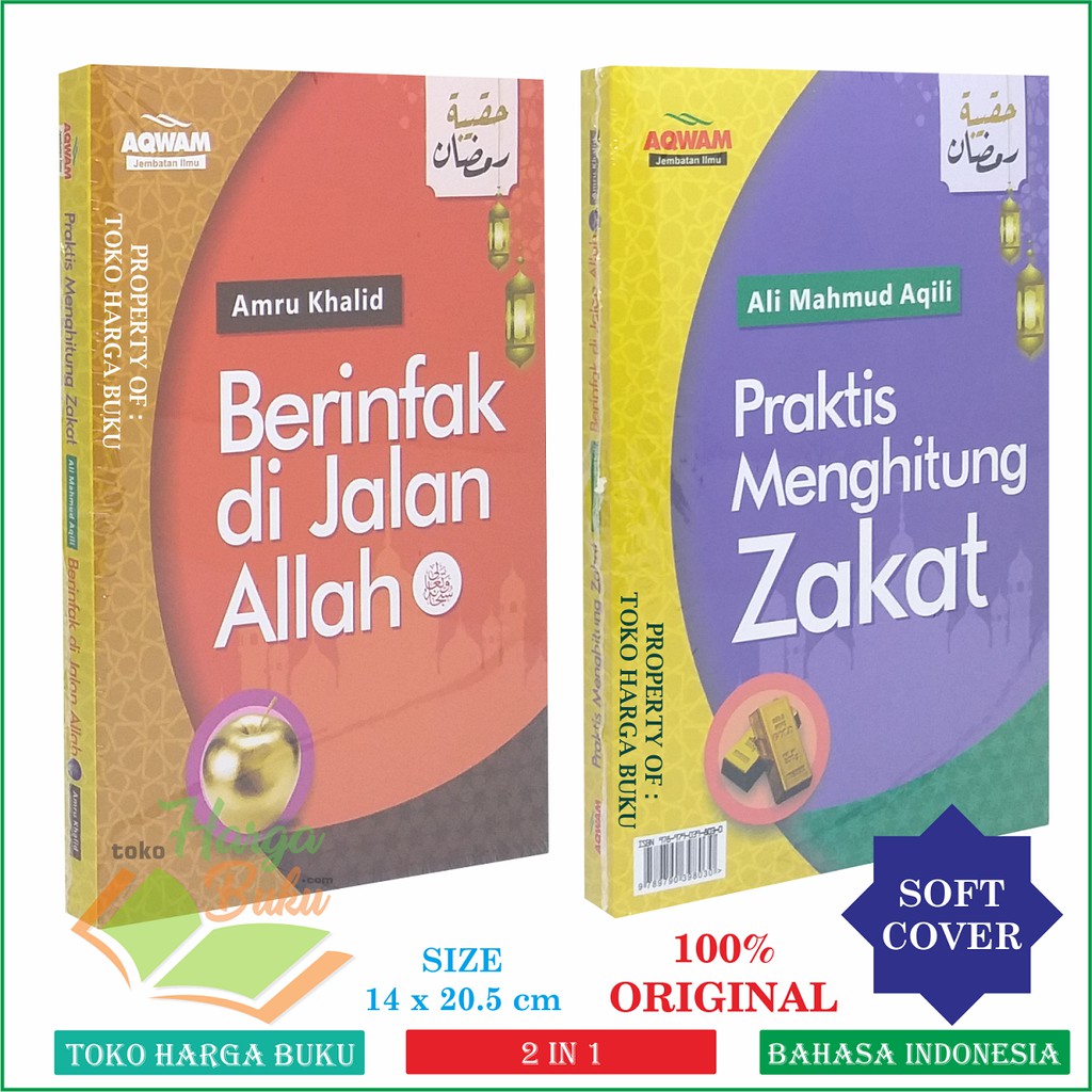 Foto 2 IN 1 Buku Berinfak di Jalan Allah dan Praktis Menghitung Zakat Penerbit Aqwam