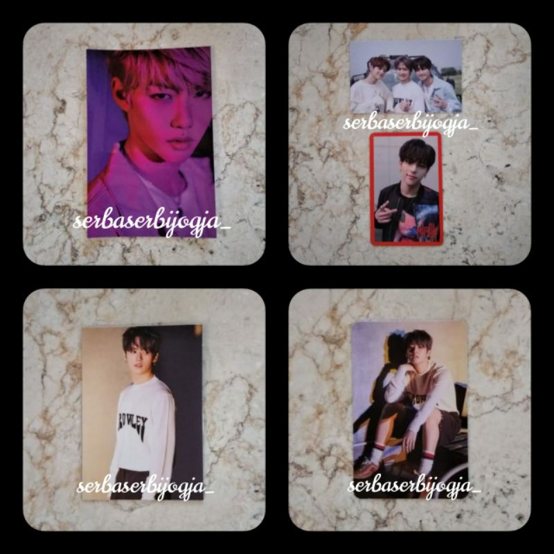 OFC STRAYKIDS LEE KNOW FELIX WOOJIN HAN YELLOW WOOD LIMITED MIRROH JYP PHOTOCARD PC POSTCARD