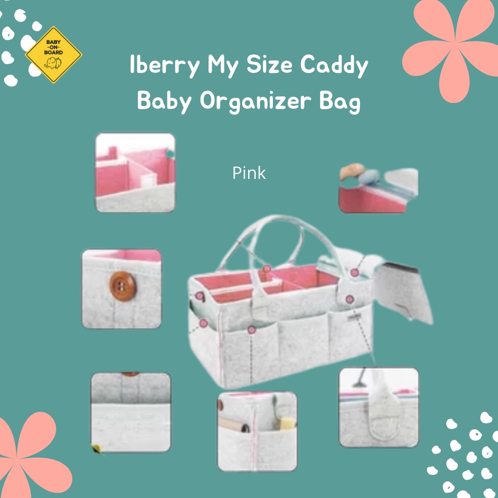 Iberry MY SIZE CADDY baby organizer bag