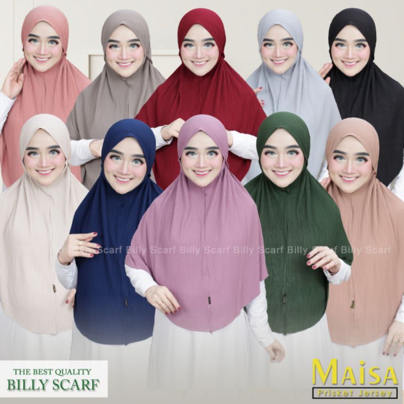 JILBAB MAISA ORIGINAL BILLY SCARF